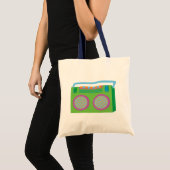 Rockin' Stereo Tote Bag (Voorkant (product))