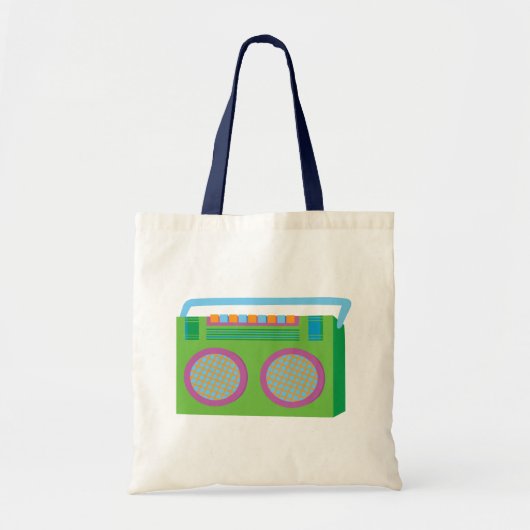 Rockin' Stereo Tote Bag (Voorkant)