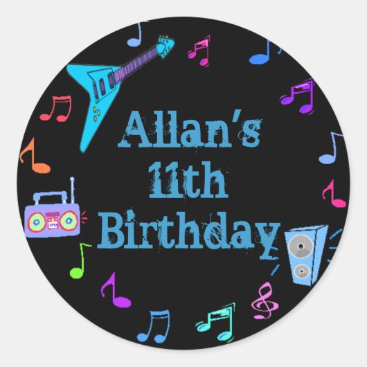 Rockin' Sticker (Voorkant)