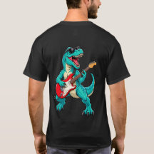 Rockin' T-Rex - Cool Dinosaur Gitarist Hoodie