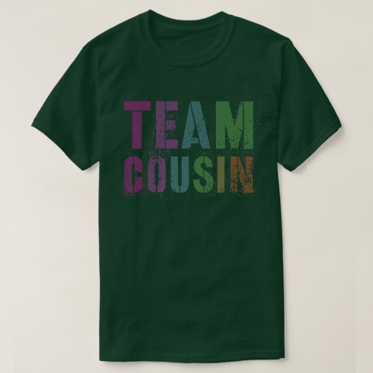Rockin' TEAM COUSIN Funny Grandma Granddad Reeduca T-shirt (Design voorkant)