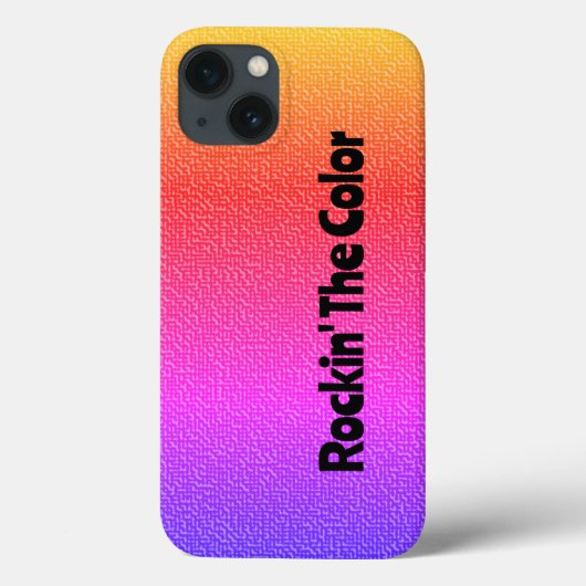 Rockin 'The Color Case-Mate iPhone Case (Achterkant)