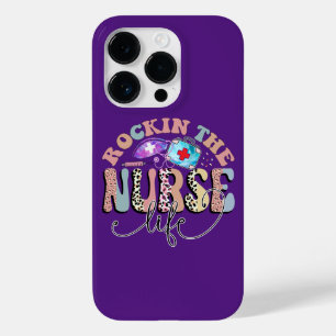 Rockin The Nurse Life, verpleegsters en verpleegku Case-Mate iPhone 14 Pro Hoesje
