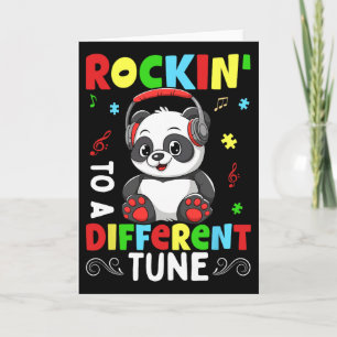 Rockin To A Different Autisme Kaart