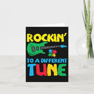 Rockin To Different Tune Guitar Autism Awareness M Kaart