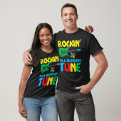 Rockin To Different Tune Guitar Autism Awareness M T-shirt (Unisex)