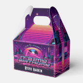 Rockin Vaporwave Party Bedankdoosjes (Achterkant)