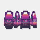 Rockin Vaporwave Party Bedankdoosjes (Uitgevouwen)