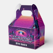 Rockin Vaporwave Party Bedankdoosjes (Voorkant Zijde)