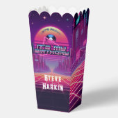 Rockin Vaporwave Party Bedankdoosjes (Voorkant)