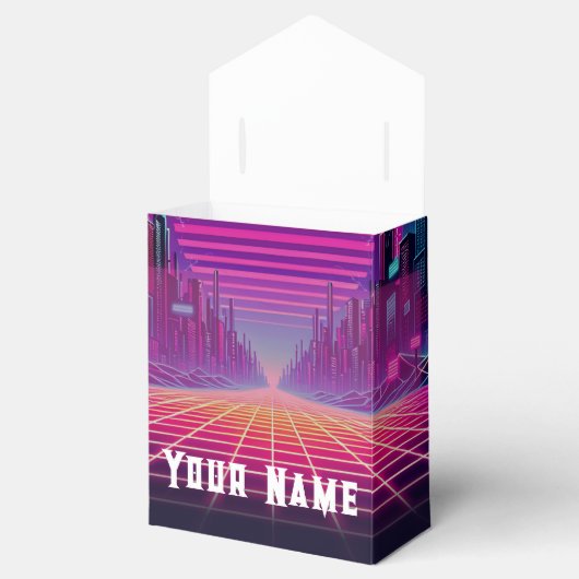 Rockin Vaporwave Party Bedankdoosjes (Geopend)