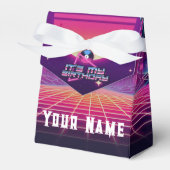 Rockin Vaporwave Party Bedankdoosjes (Voorkant Zijde)