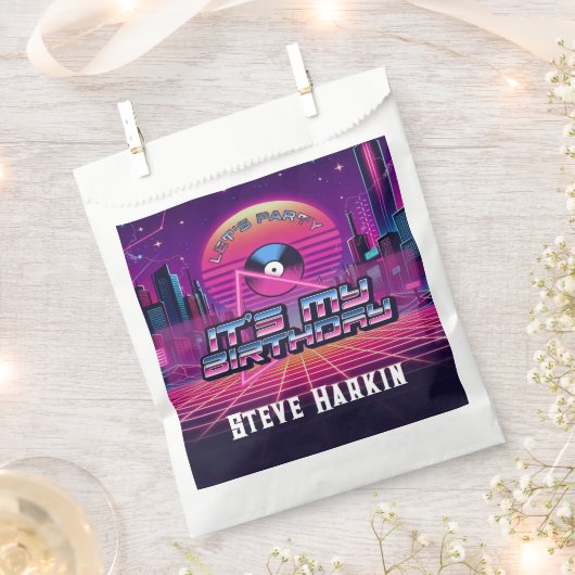 Rockin Vaporwave Party Bedankzakje (Geknipt)