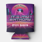 Rockin Vaporwave Party Blikjeskoeler (Achterkant)