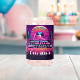 Rockin Vaporwave Party Blikvorm Glas