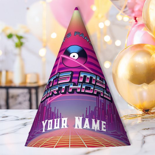 Rockin Vaporwave Party Feesthoedjes