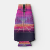 Rockin Vaporwave Party Flesjeskoeler (Achterkant)