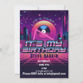 Rockin Vaporwave Party Kaart (Voorkant)