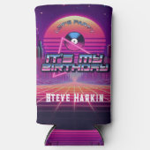 Rockin Vaporwave Party Seltzer Blikjeskoeler (Voorkant)