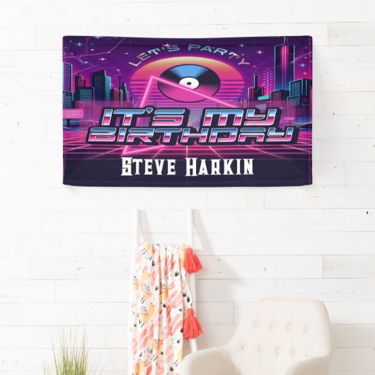 Rockin Vaporwave Party Spandoek (Insitu)