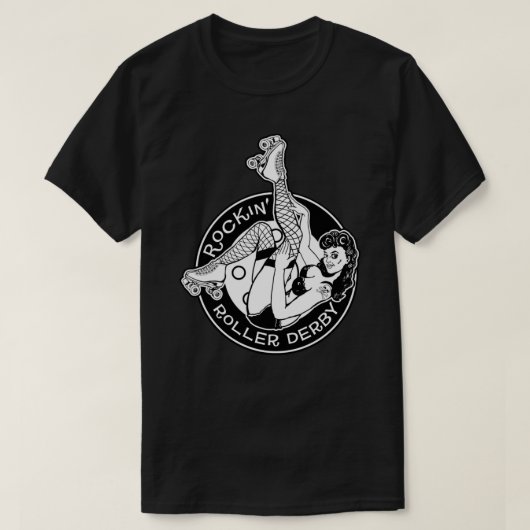 Rockin&x27; Roller Derby Essential T-Shirt (Design voorkant)