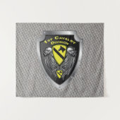 Rocking 1st Cavalry Division Wandkleed (Voorkant (horizontaal))