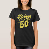 Rocking 50 Verjaardag T-shirt (Voorkant)