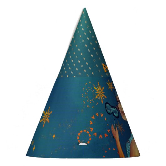 Rocking Art Deco Feesthoedjes (Links)