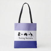 Rocking Australia Day custom message Tote Bag (Voorkant)