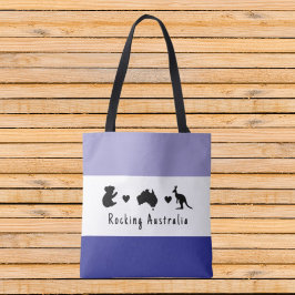 Rocking Australia Day custom message Tote Bag