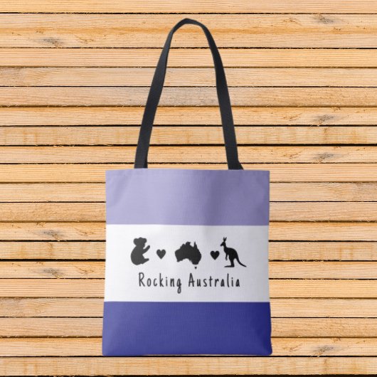 Rocking Australia Day custom message Tote Bag