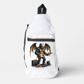 Rocking Bigfoot Shreds op gitaar Sling Bag (Voorkant)