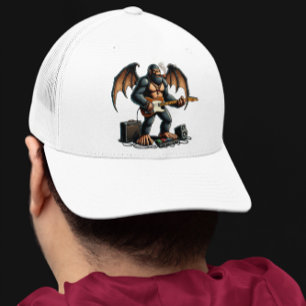 Rocking Bigfoot Shreds op gitaar Trucker Pet