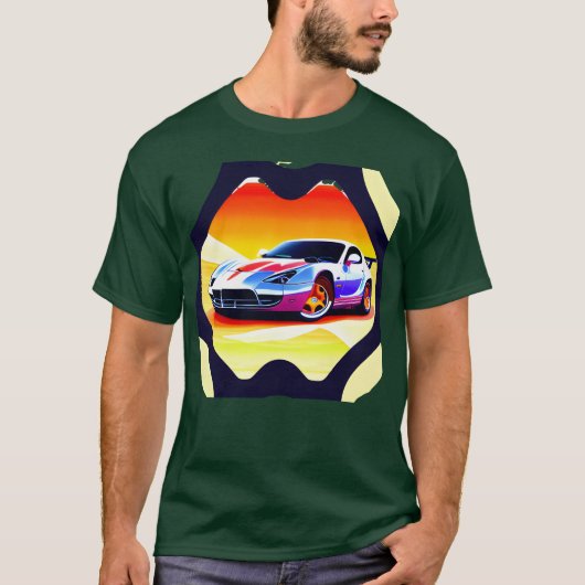 Rocking car gift boy t-shirt (Voorkant)