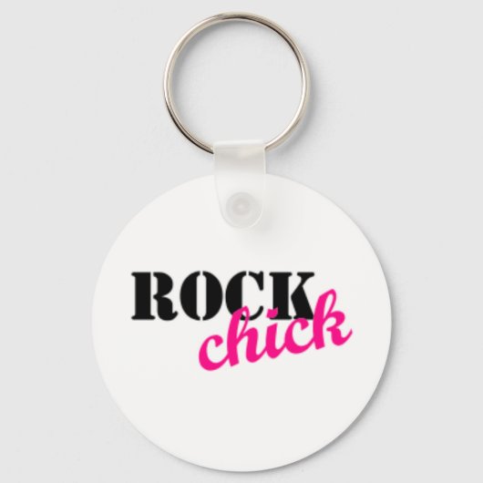 Rocking Chick Sleutelhanger (Voorkant)