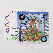 Rocking Christmas Party - SRF Kaart (Voorkant / Achterkant)