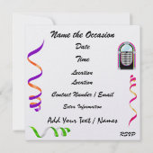 Rocking Christmas Party - SRF Kaart (Achterkant)