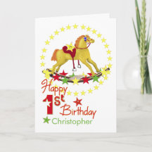 Rocking Horse 1e verjaardag