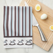Rocking Horse American MoJo Kitchen Towel Theedoek (Quarter Fold)