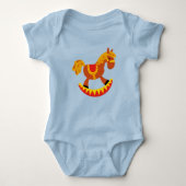 Rocking Horse Baby Bodysuit (Voorkant)