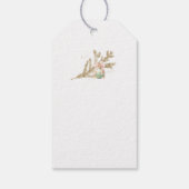 Rocking Horse Baby shower Hartelijk dank Cadeaulabel (Achterkant)