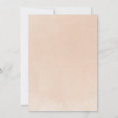  Rocking Horse Baby shower Invitation Kaart (Achterkant)