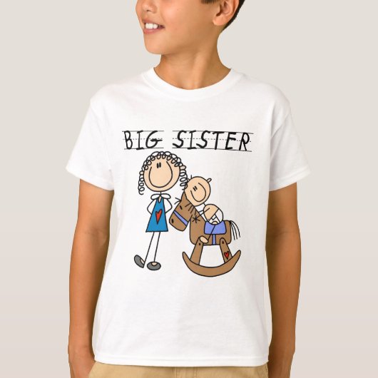 Rocking Horse Big Sister T-shirts en cadeautjes (Voorkant)