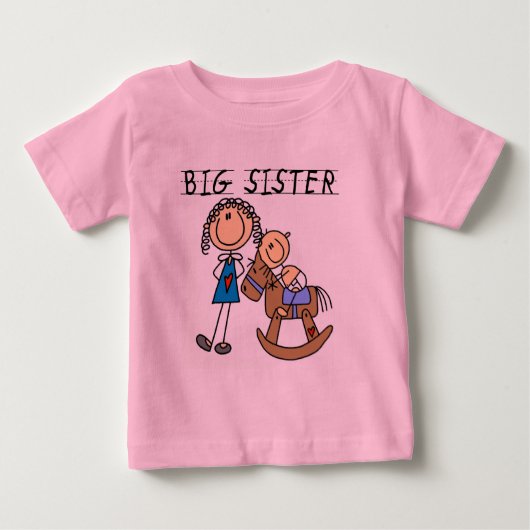 Rocking Horse Big Sister T-shirts en cadeautjes (Voorkant)