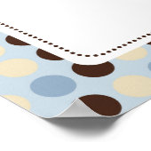 Rocking Horse Birthday Banner Boy Poster (Hoek)