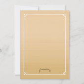 Rocking Horse Birthday Party Kaart (Achterkant)