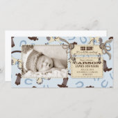 Rocking Horse Boy Fotokaart 2 Aankondiging (Voorkant / Achterkant)