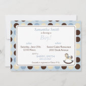 Rocking Horse Boy Invitation Card 2 Kaart (Achterkant)