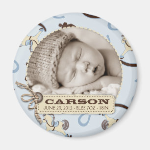 Rocking Horse Boy Magnet R