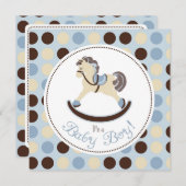 Rocking Horse Boy Square 2 Aankondiging (Voorkant / Achterkant)